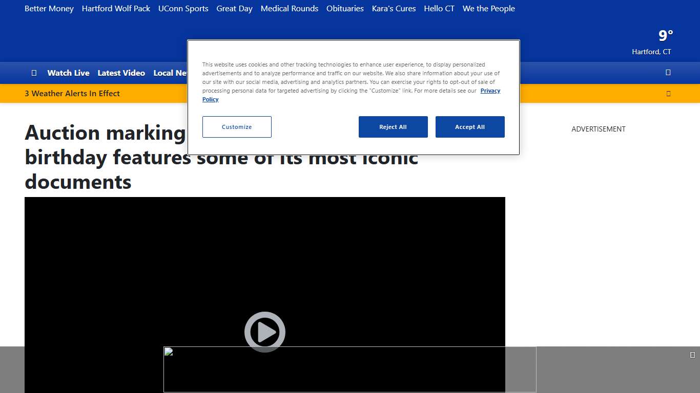 Auction marking the United States’ 250th birthday features some of its most iconic documents